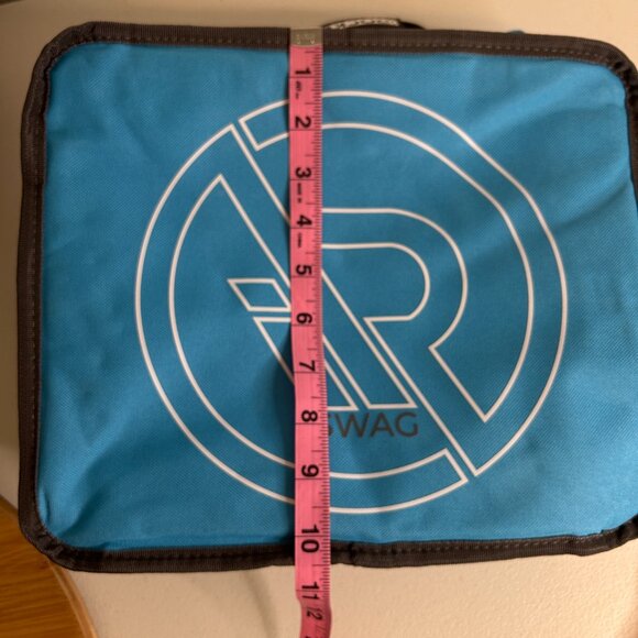 iRocker Swag Bag Insulated Cooler Tote Blue Zip Closure - Picture 4 of 9